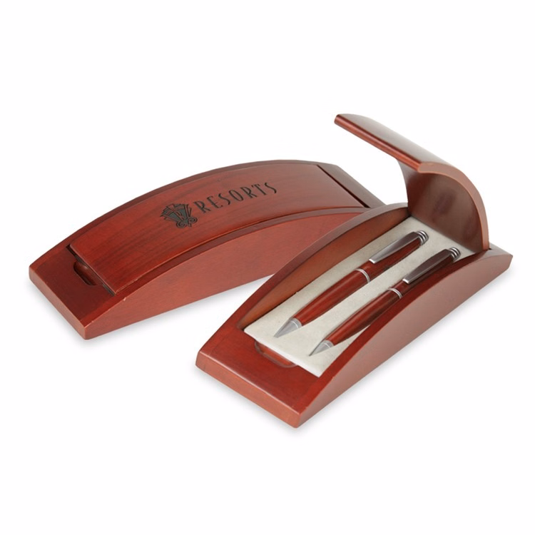 Carmen Wood Double Pen Box
