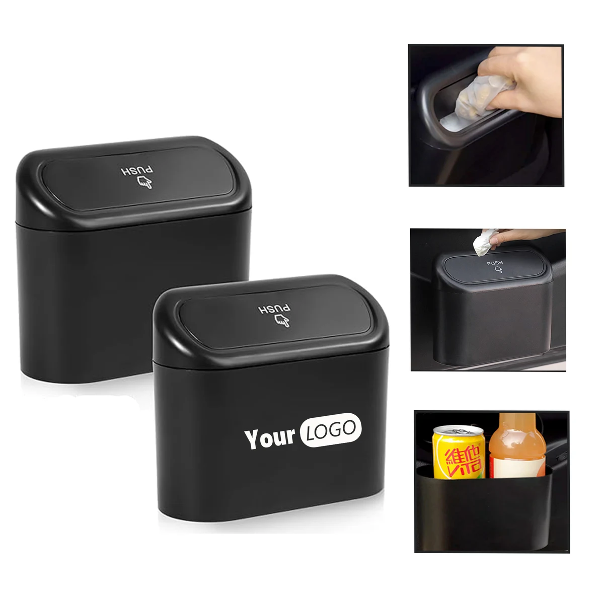 Mini Car Trash Garbage Bin 1