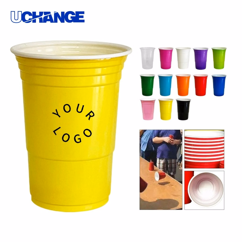 Plastic Beer Pong Cup 16oz