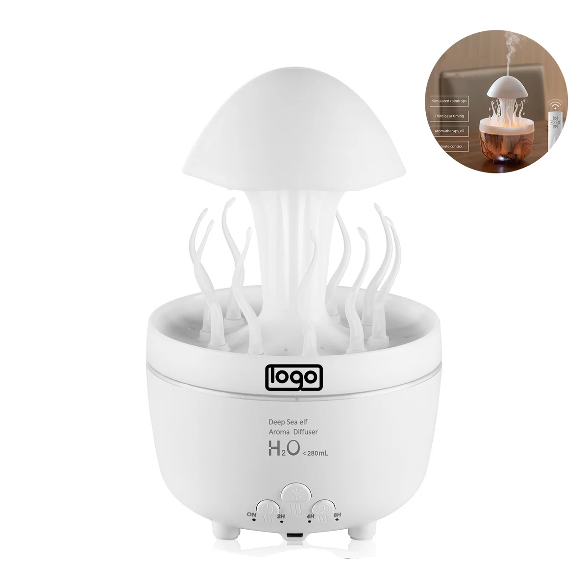 Misty Jellyfish Rain Humidifier 1