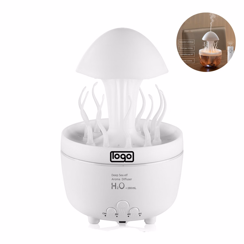 Misty Jellyfish Rain Humidifier
