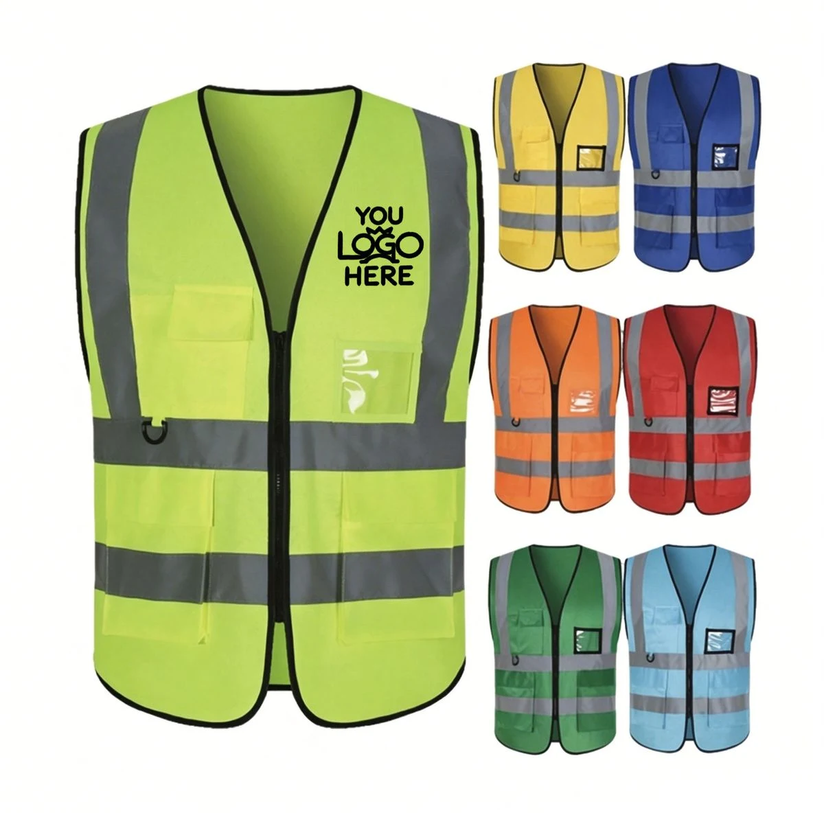 MOQ50 Reflective Safety Vest 1