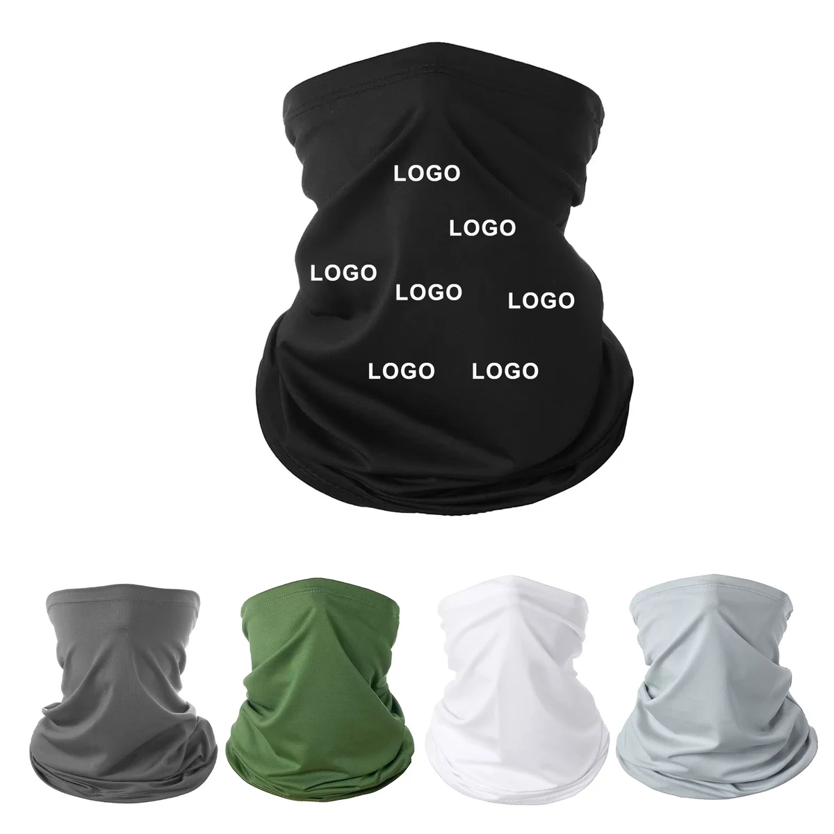 Ice Silk Bib Cycling Sunscreen Mask 1