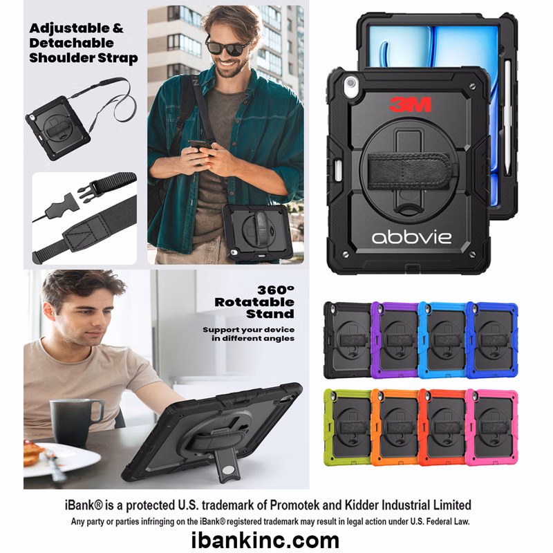 iBank ® Shockproof Case for iPad Air 11", Pro 11" M3/M2 (2025/2024)