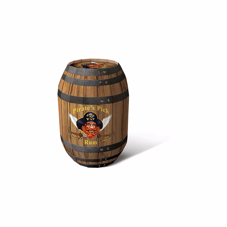 Barrel Display Corrugated Cardboard