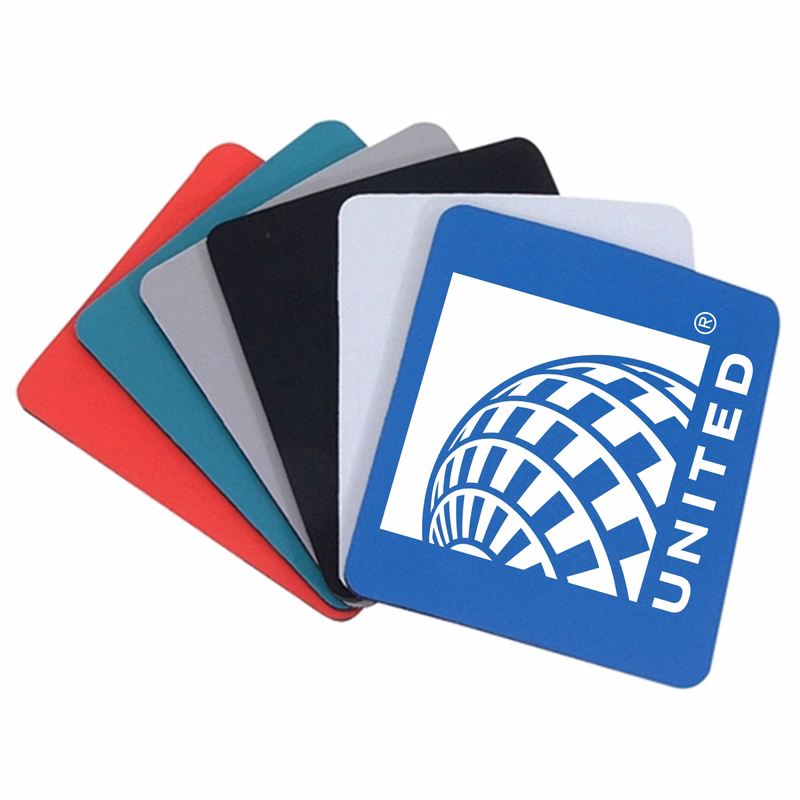 Soft Surface Mouse Pad w/ Rubber Base (7-7/8"x7-1/8"x1/4")