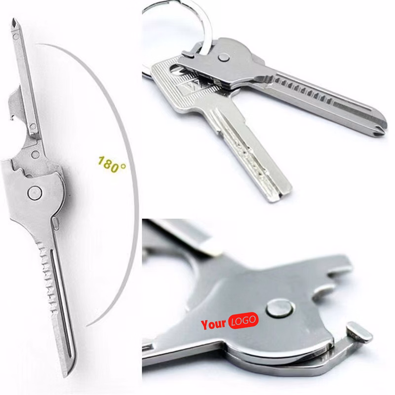 Outdoor Multifunctional 6-in-1 Mini Pocket Knife Folding