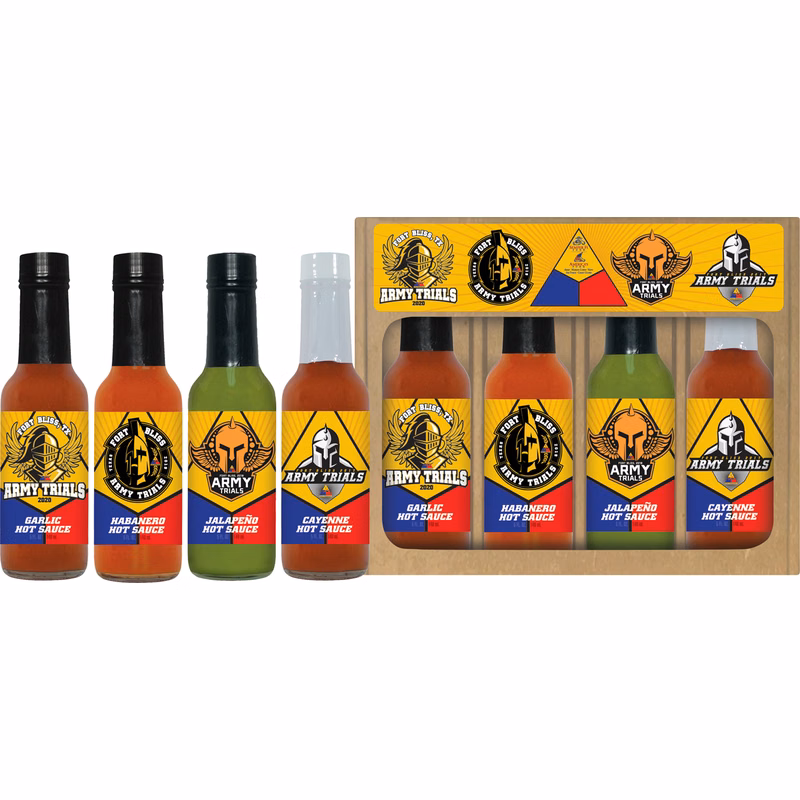 Five Pepper Hot Sauce Pack (4x5oz)