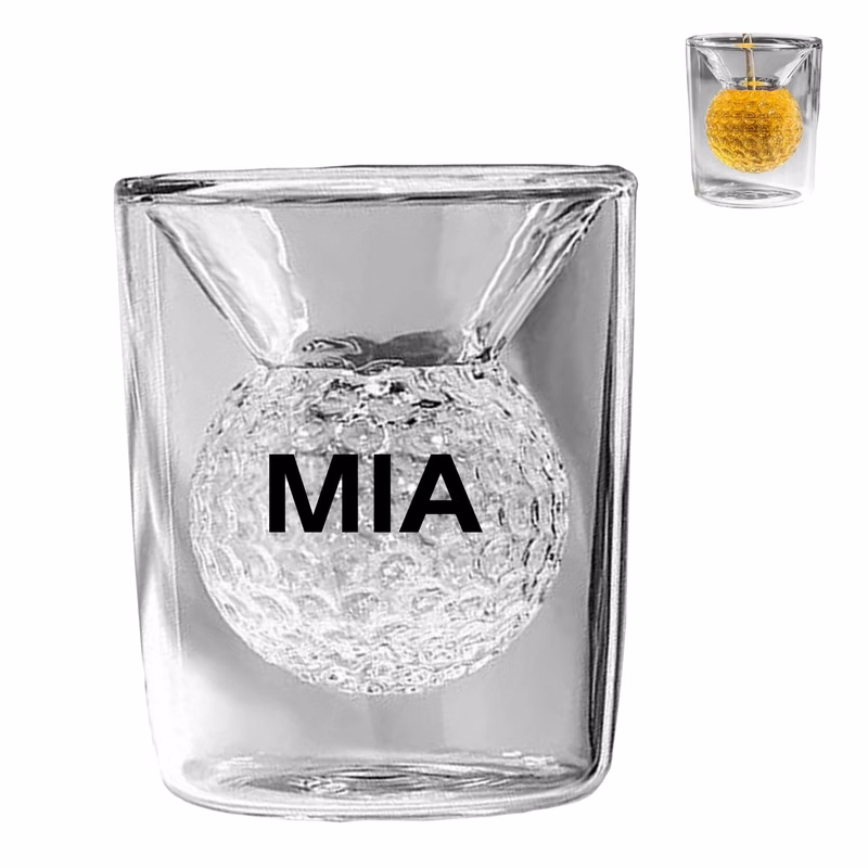 1.7 oz Golf wine glass