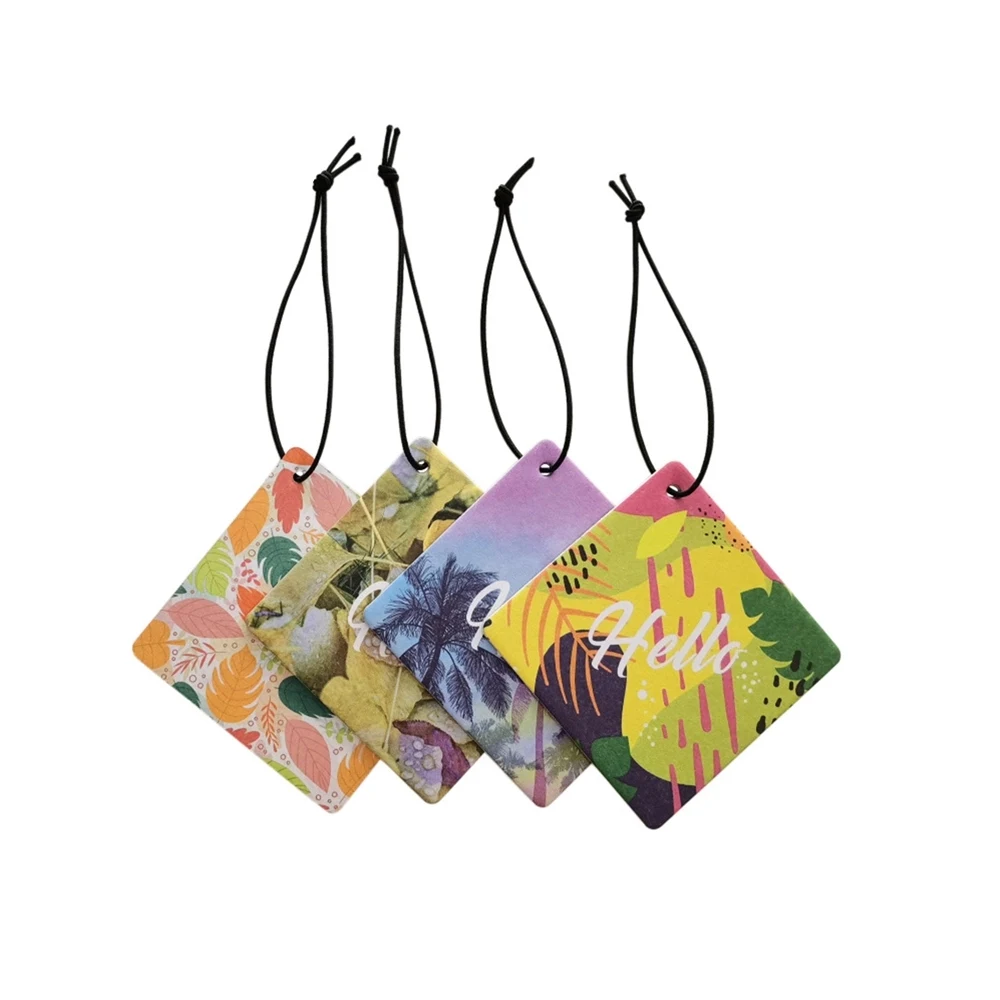 Paper Air Freshener Tag 1