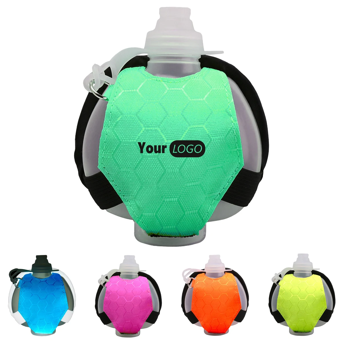 Pp Portable 200Ml Reflective Wristband Bottle ?C Convenient And Safe 1