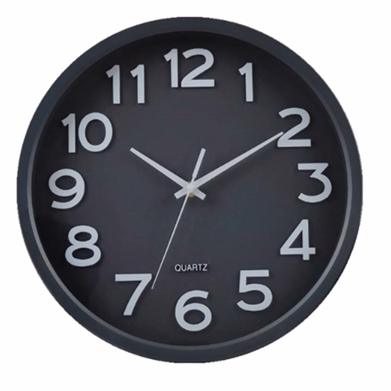 Black Wall Clock
