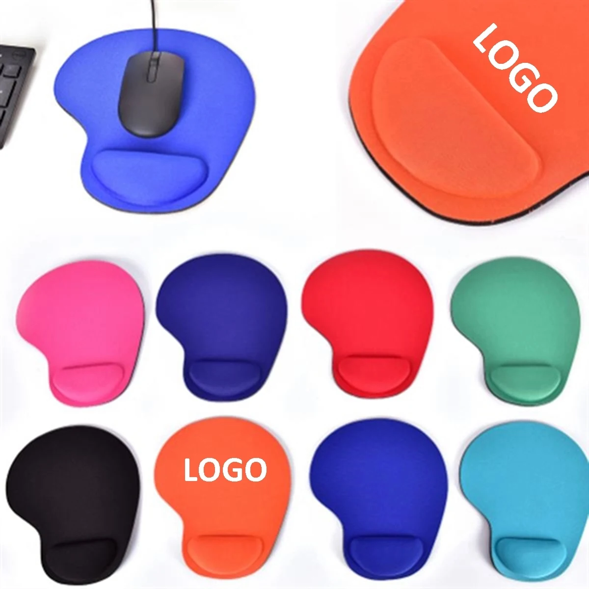 Solid Color Computer Mouse Pad 1