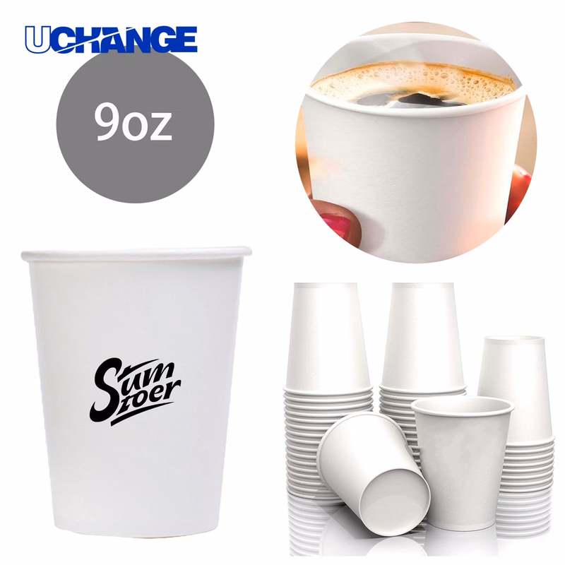 Disposable Paper Cup Container (9-ounce)