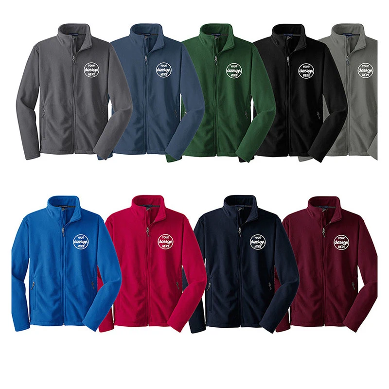 Performance Fleece Full Zip Jacket Jacket Warm Thick Coat 1