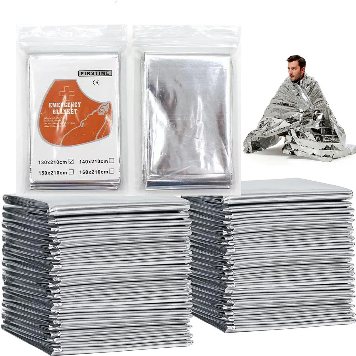 Emergency Survival Thermal Blankets 1