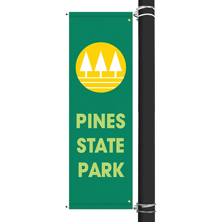 72" x 22" Custom Sunbrella™ Avenue Banner-3 Color Imprint 1