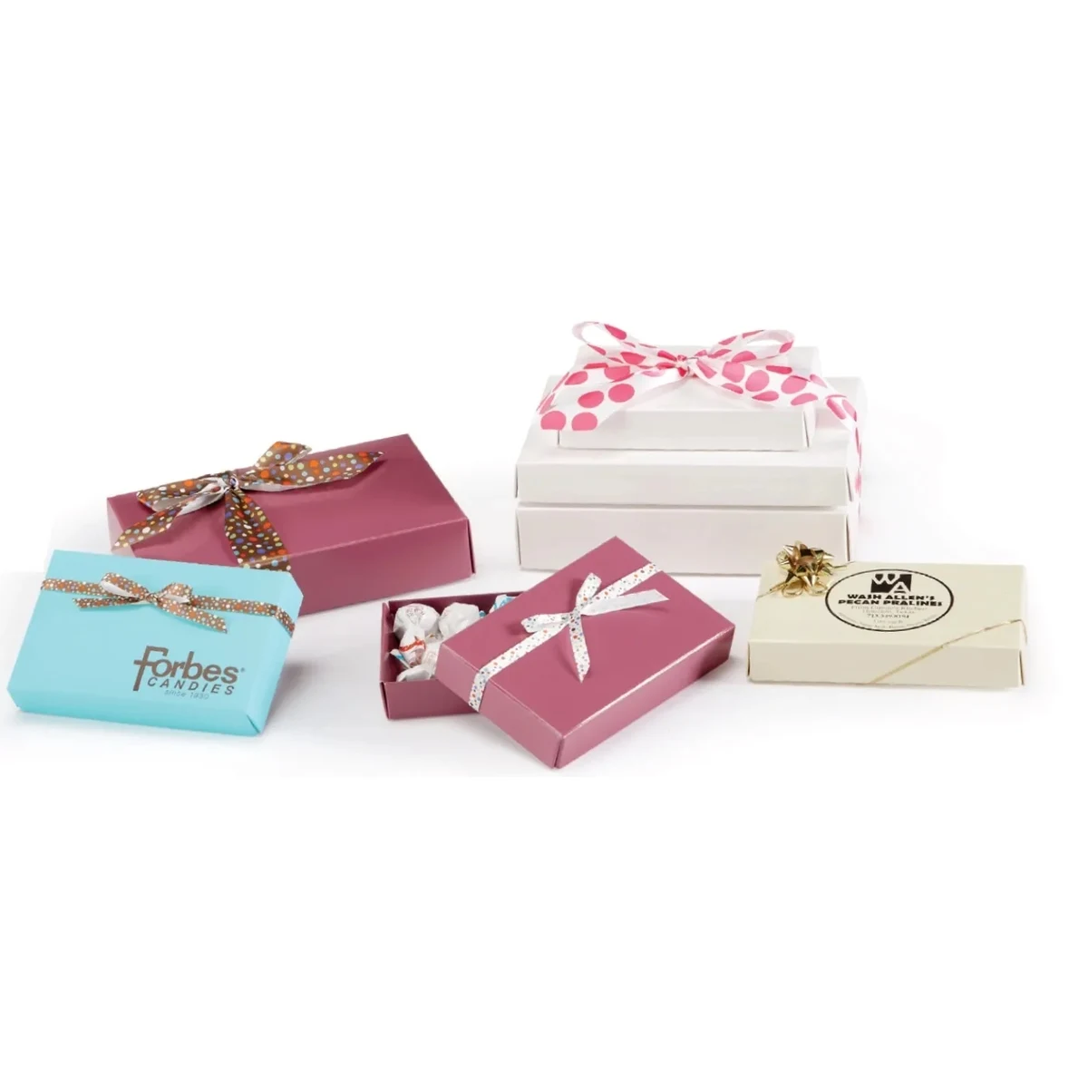 2-Piece Candy Boxes - Colored 1
