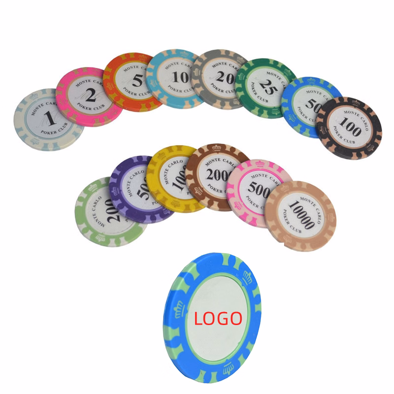 Full Color Professional Clay Poker Chips