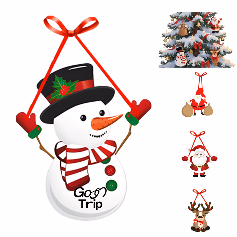 Christmas Cartoon Door Frame