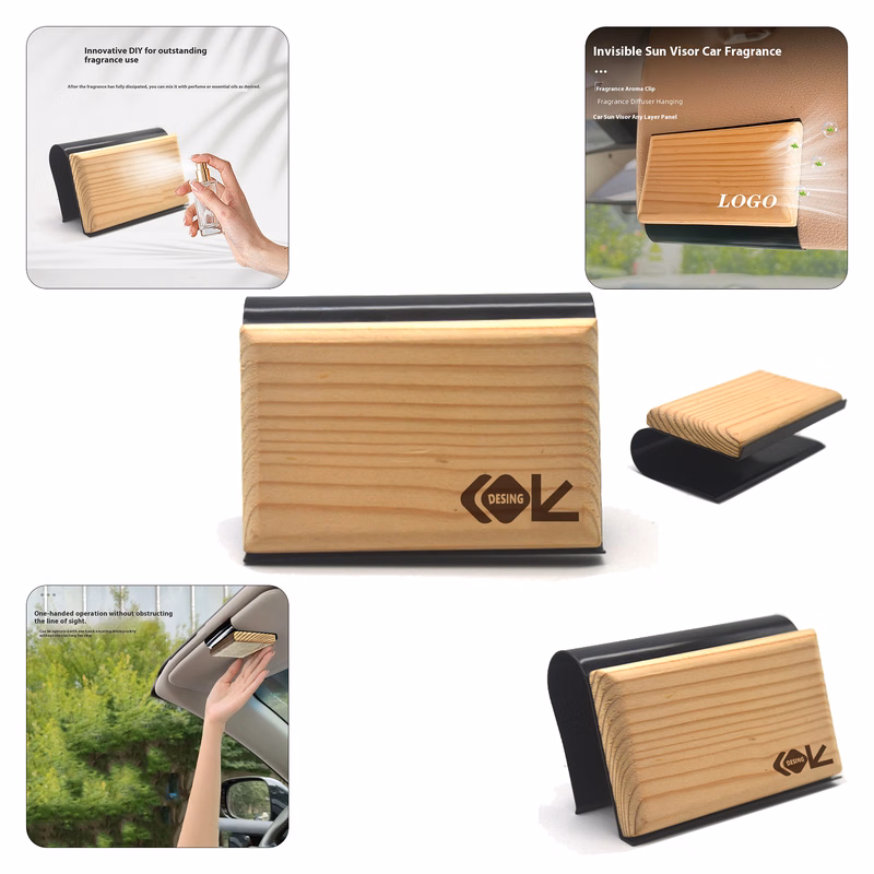 MOQ 50pcs Premium Refillable Car Scent