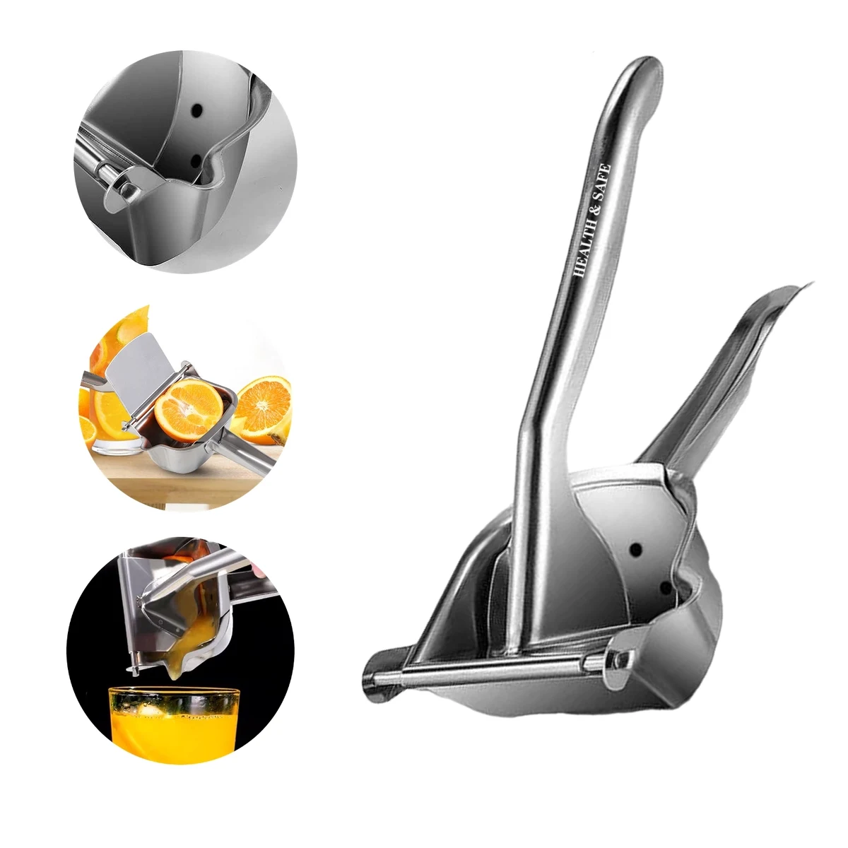 Manual Stainless Steel Fruit Juicer 1