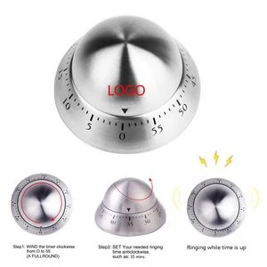 60 Minute Round Dome Mechanical Countdown Timer 1