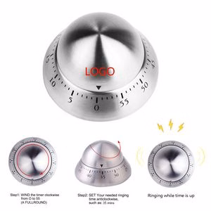 60 Minute Round Dome Mechanical Countdown Timer