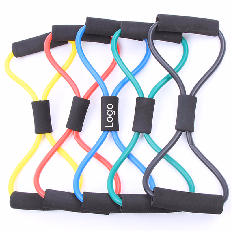 8-Shaped Pull Rope Resistance Band Chest Expander Sit-Up