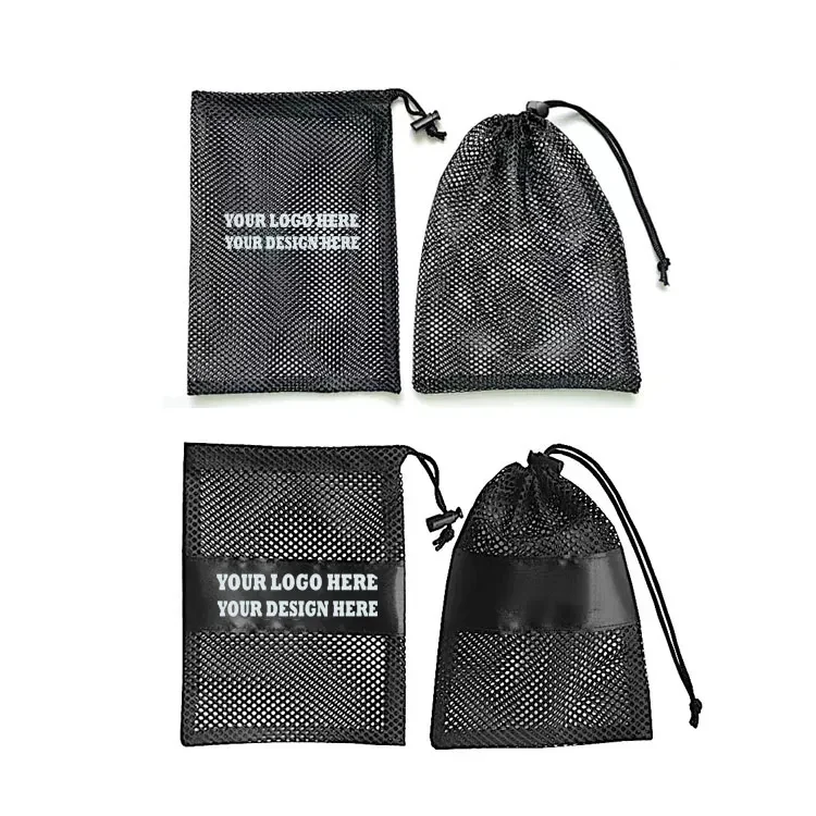 Mesh Drawstring Golf Bag 1