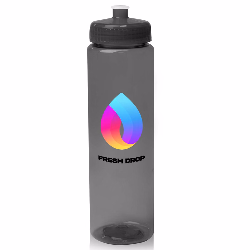 32 oz. Color Gloss Water Bottle (Full Color Imprint)