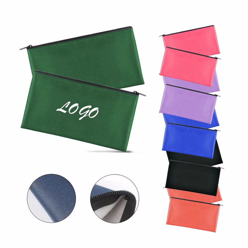Waterproof PU Leather Bank Bag