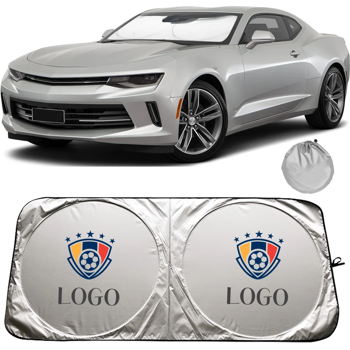 Car Front Windshield Sun Shade 1