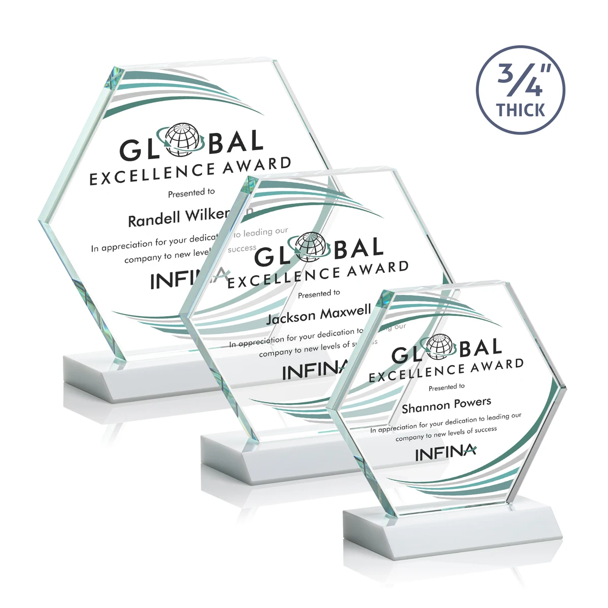 Pickering VividPrint™ Award - White 1