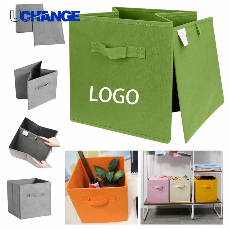 Fabric Storage Bin with Handles