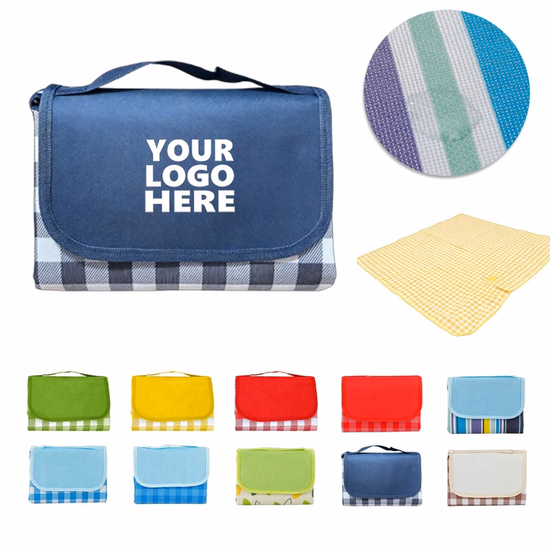 59 Inch Waterproof Oxford Fabric Outdoor Picnic Blanket