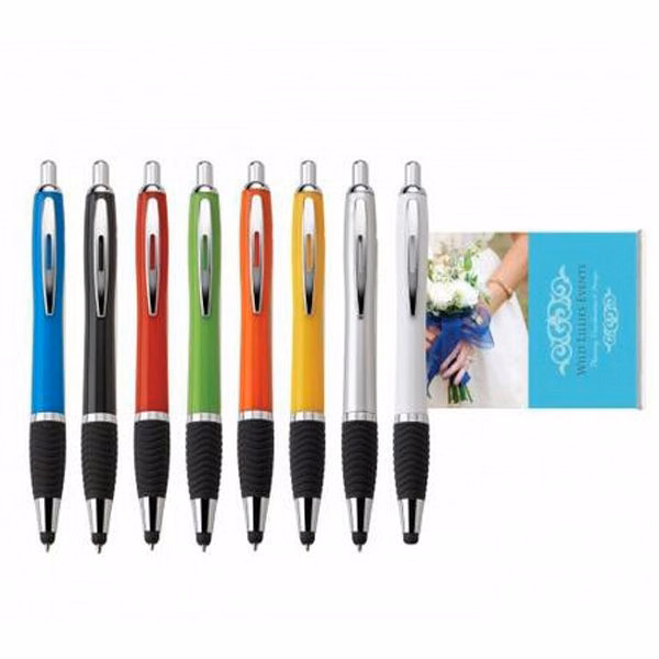 Ballpoint Banner Pen W/ Stylus