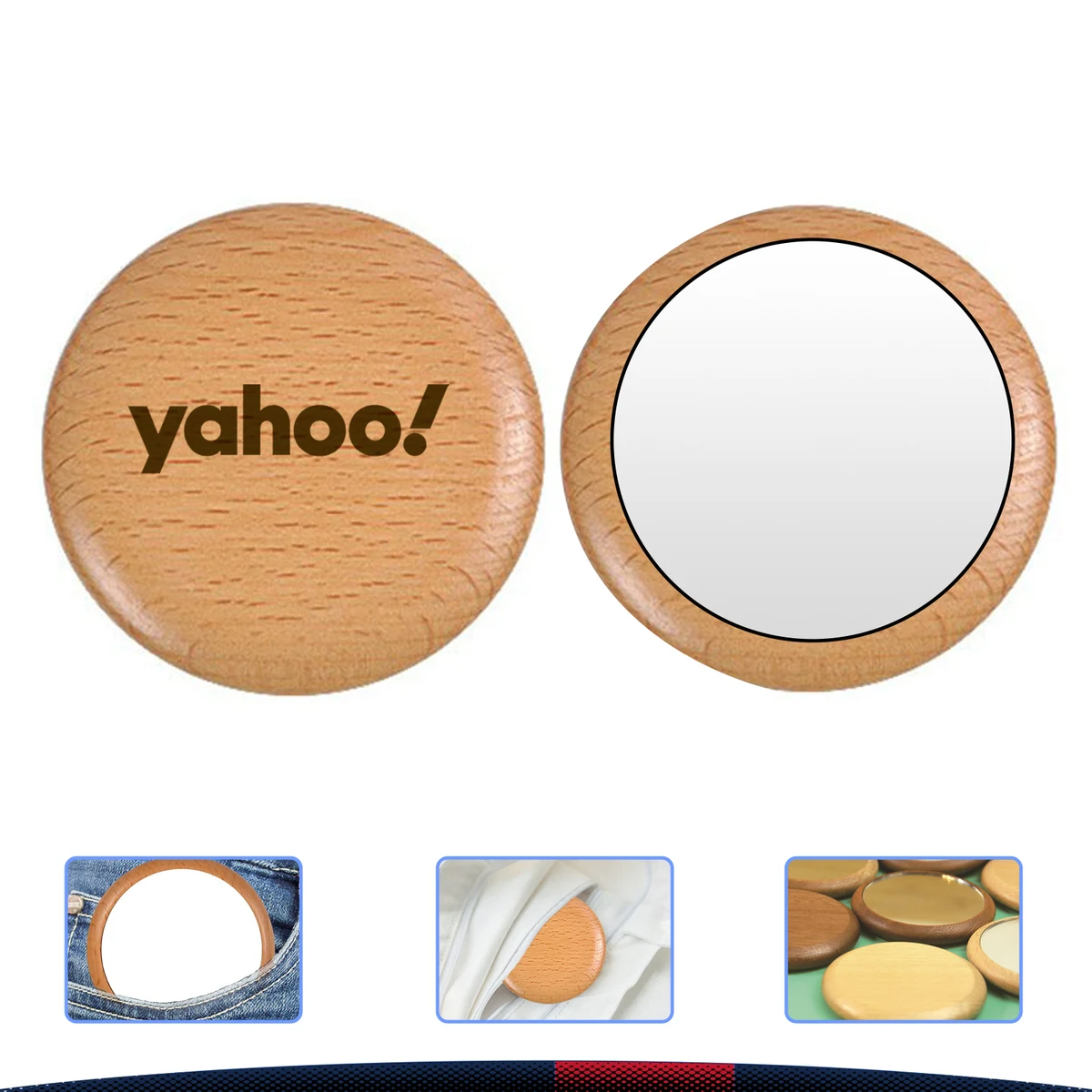 Krazy Wooden Mirror 1