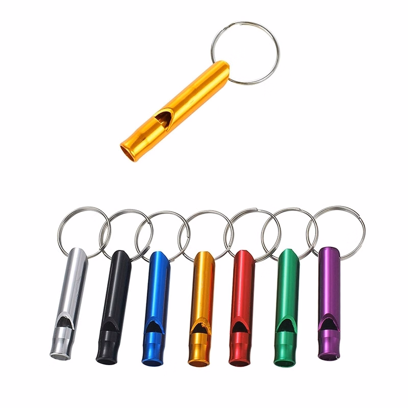 Aluminium Whistle With Key Ring