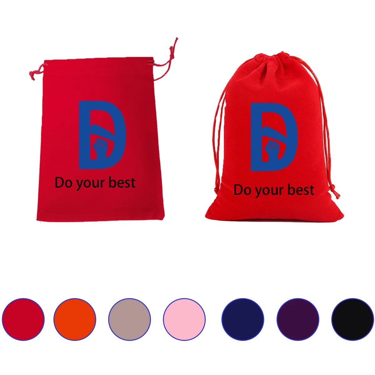 Drawstring Cloth Gift Jewelry Pouch MOQ 30 1