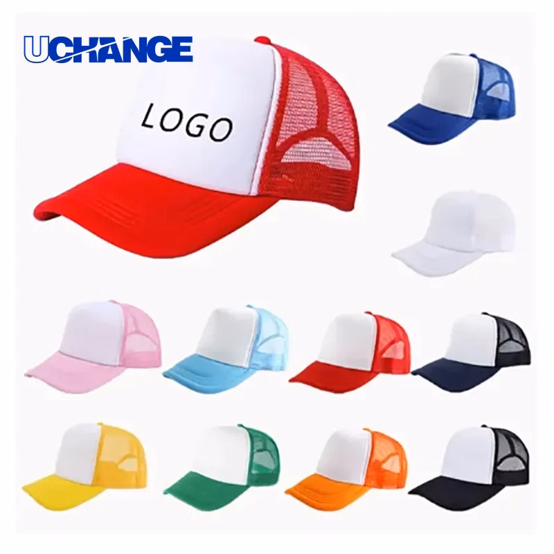 Shade Sponge Net Trucker Cap Breathable Sun Hat for Driving & Outdoor Work