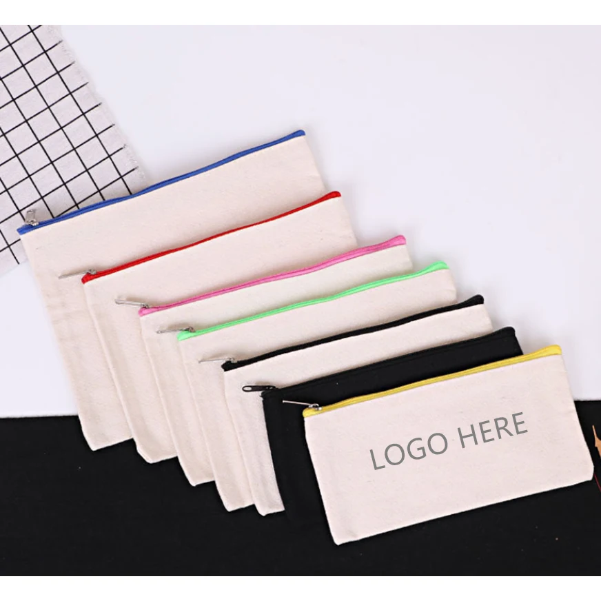 Canvas Pencil Case Bag 1