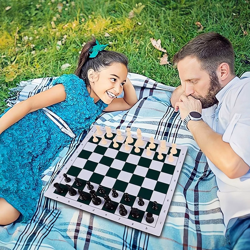 Portable Chess Boards Travel Games for Kids and Adults