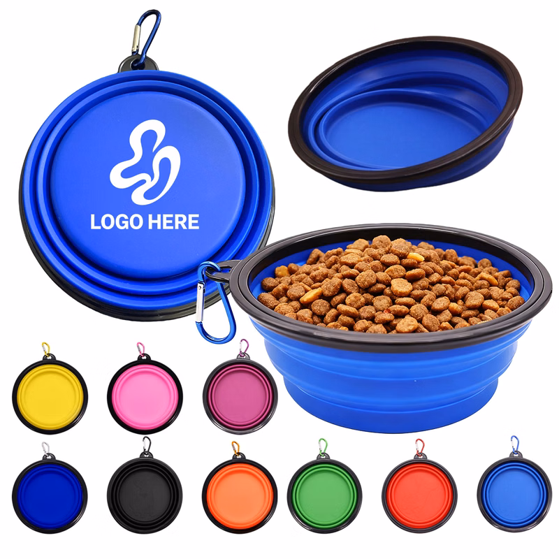 Pet Silicone Collapsible Dog/Cat Bowl