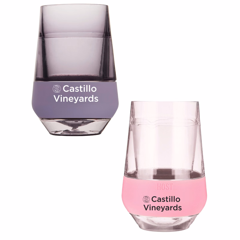 HOST® Tinted Wine FREEZE™ XL Cup, set of 2