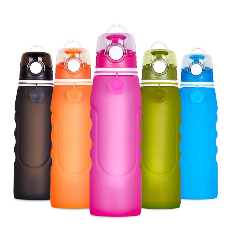 24oz Folding Sports Water Bottles- FDA certified 1