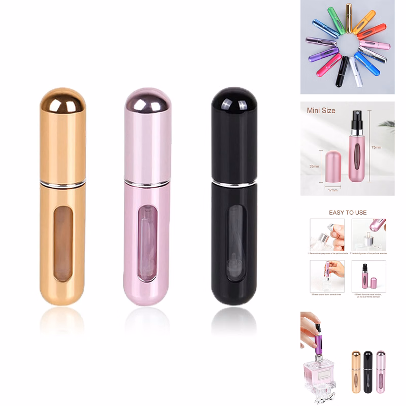 Travel Mini Perfume Refillable Atomizer Container