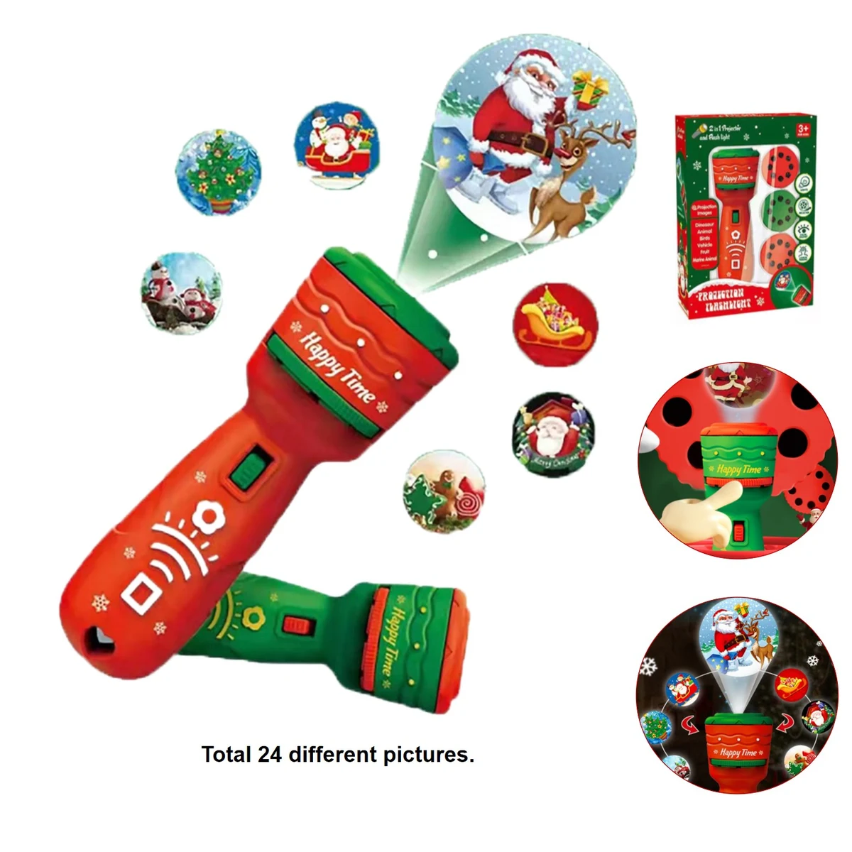 Christmas Projection Flashlight 1