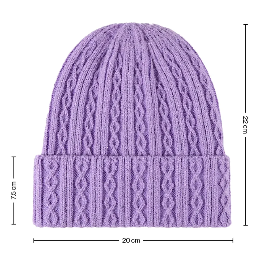 Pleasing Rabbit Hair Beanies 1