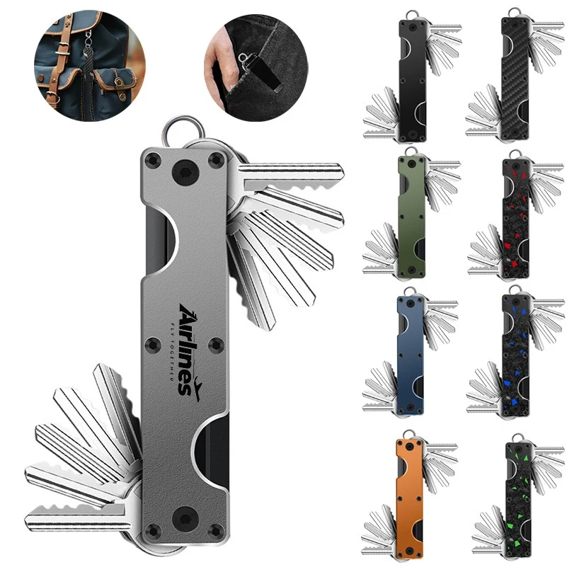 Portable Folding Key Storage Car Keychain 1